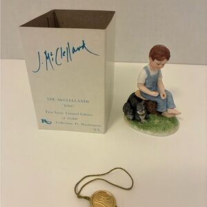 J. McClellands Limited Edition 4084 John 3.5” Porcelain Figure with Box